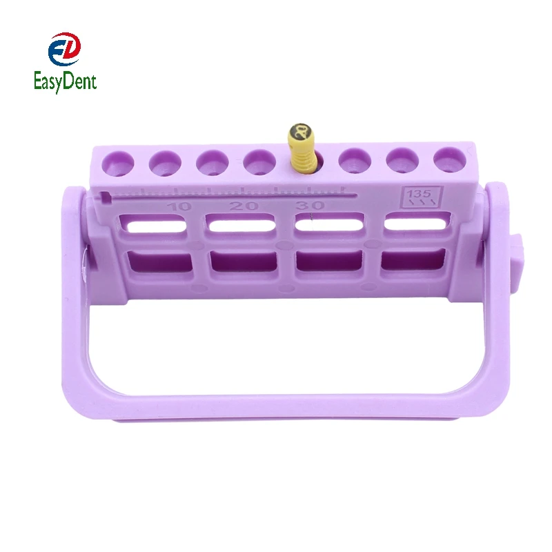Dental Endo Ruler for Endodontic Root Canal Files Holder Endo Files Holder Instruments Endo Box for Diamond Bur