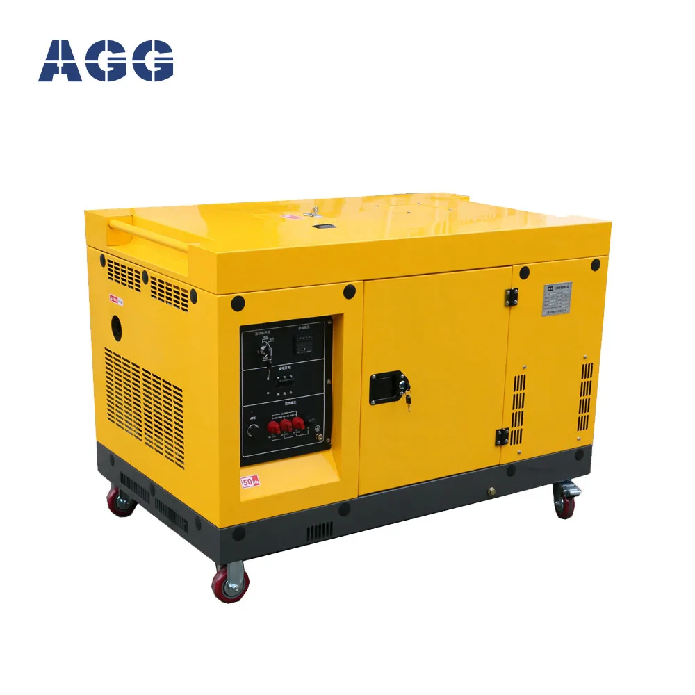 AGG 10kw 12kw 15kw super silent three phase diesel generator (1600505255486)