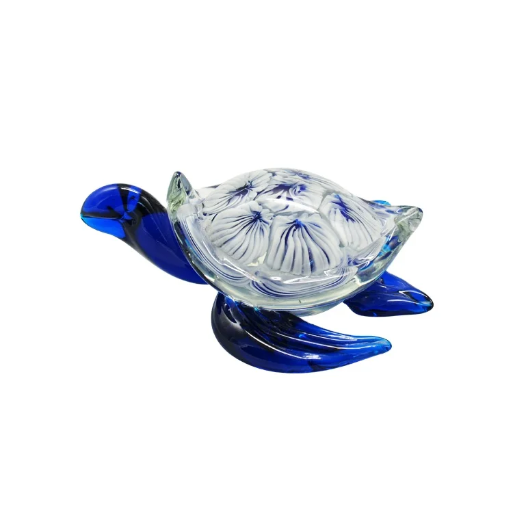 Ручная работа, выдувная черепаха, рыба, дельфин, Хрустальное стекло, океан, животные, поделки, украшения ручной работы, муранское стекло для украшения животных