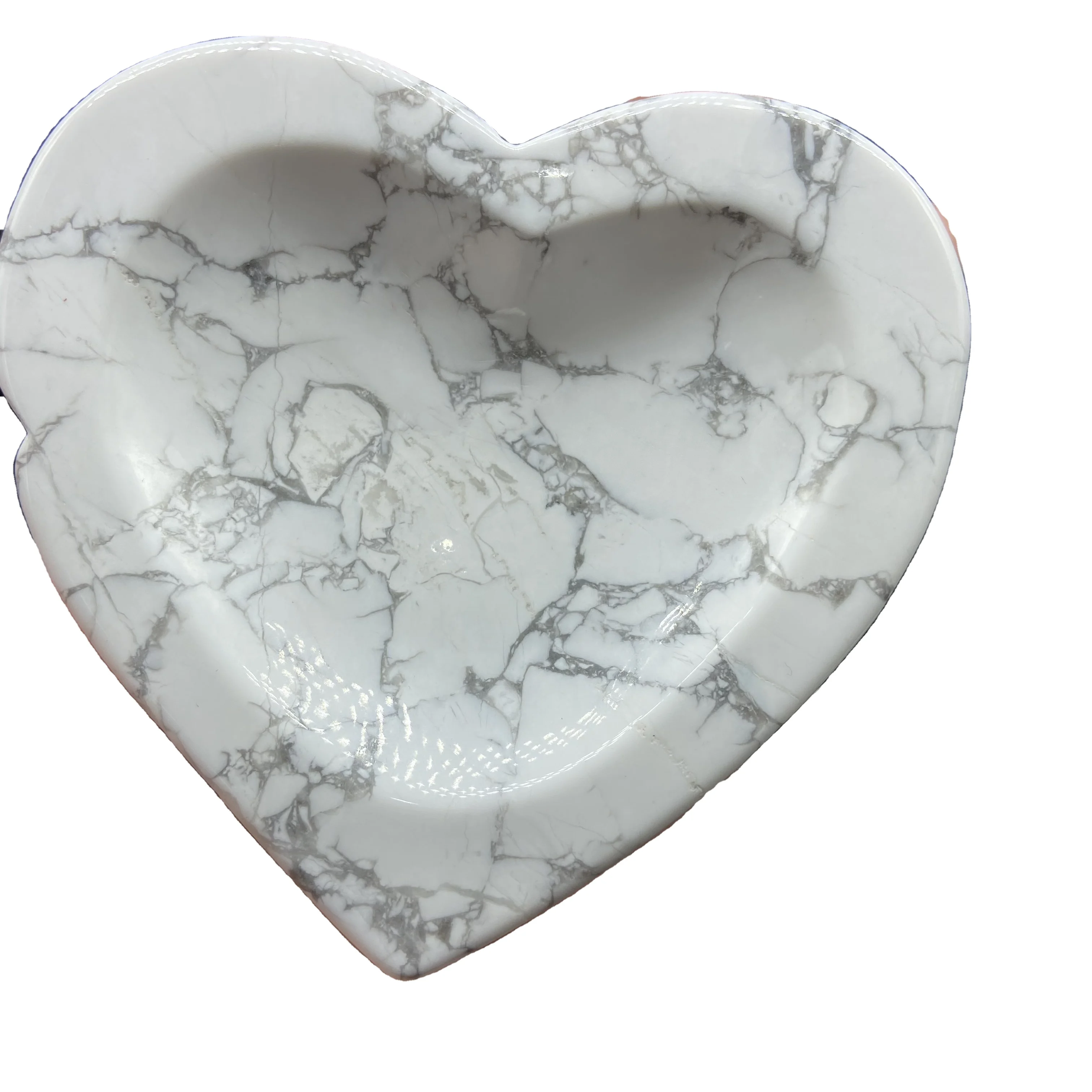 
Новые товары, вырезанные вручную и полированные чаши из белого бирюзового кристалла, лечебный камень, домашний декор 