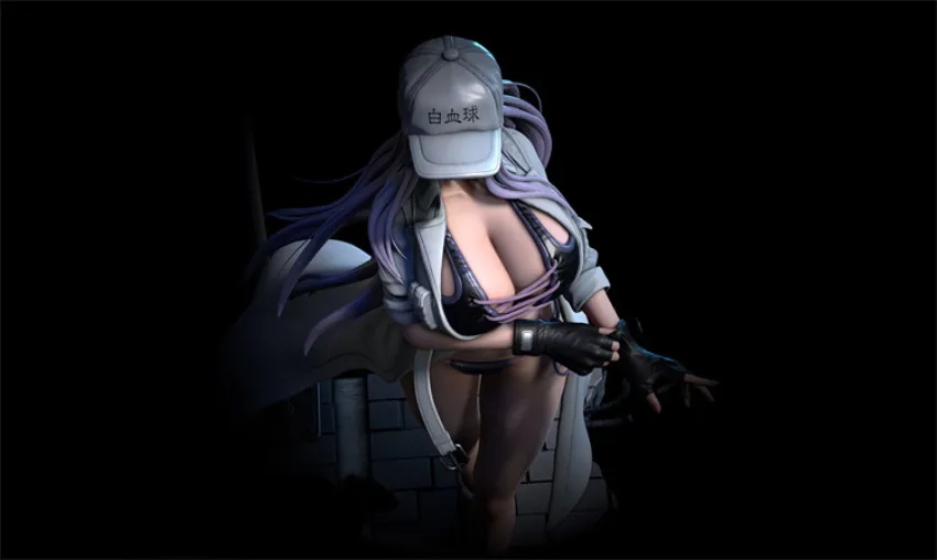 Japan Anime GK BL. CAWB sister 1:4 action figure for collection