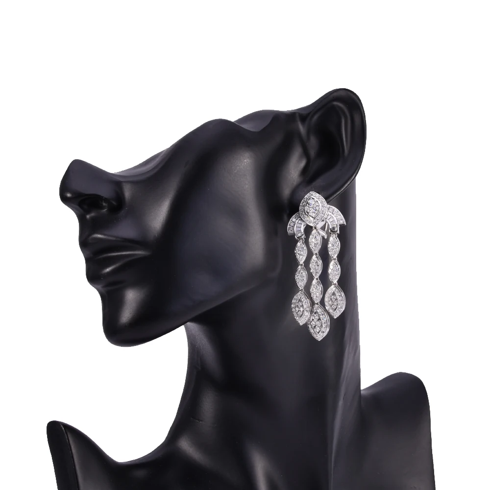 Никель и свинец бесплатная изготовление под заказ люстра Висячие Серьги