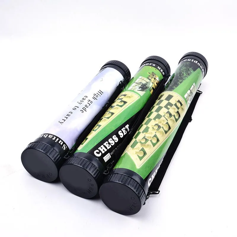 EDUCATIONAL CHESS GAMES CHESS SET PACK INTO TUBE STYLES WITH STOCK FOR SALES KIDS TOYS 2023