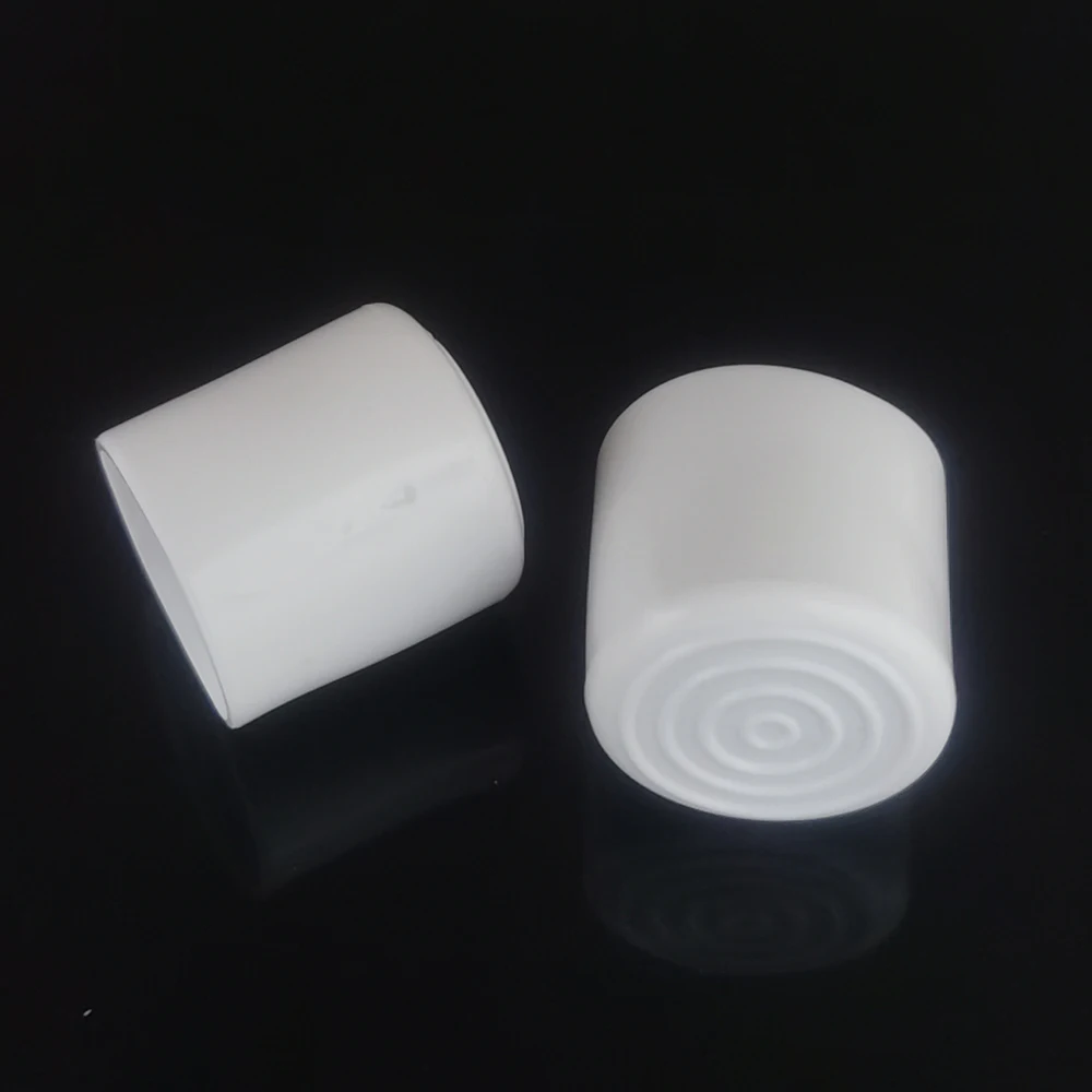 Round 25mm white pvc tube cover  dust cover  Plastic Pipe Tube End Cover