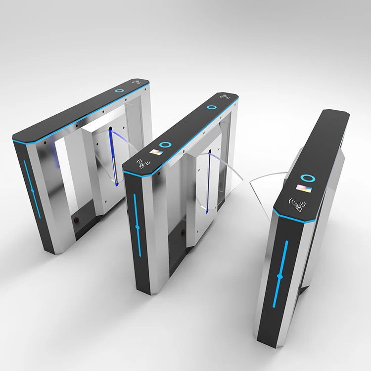Good Quality Flap Gate Barrier Turnstile Access Control System