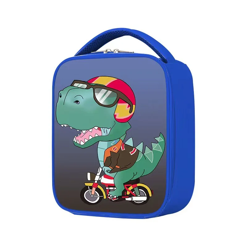 New students outdoor aluminum foil lunch bag cartoon children portable lunch bag wholesale breast milk cooler bag for kids