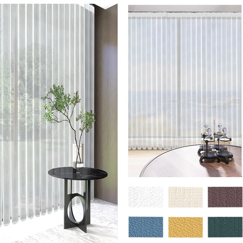 Motorized remote control sheer vertical curtains dream blinds Shades Dream Vertical Blind