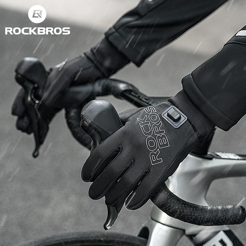 Winter Heated Work Gloves Thermal Usb Thermal Heating Glove Keep Warm Rechargeable Electric Battery Heated Gloves