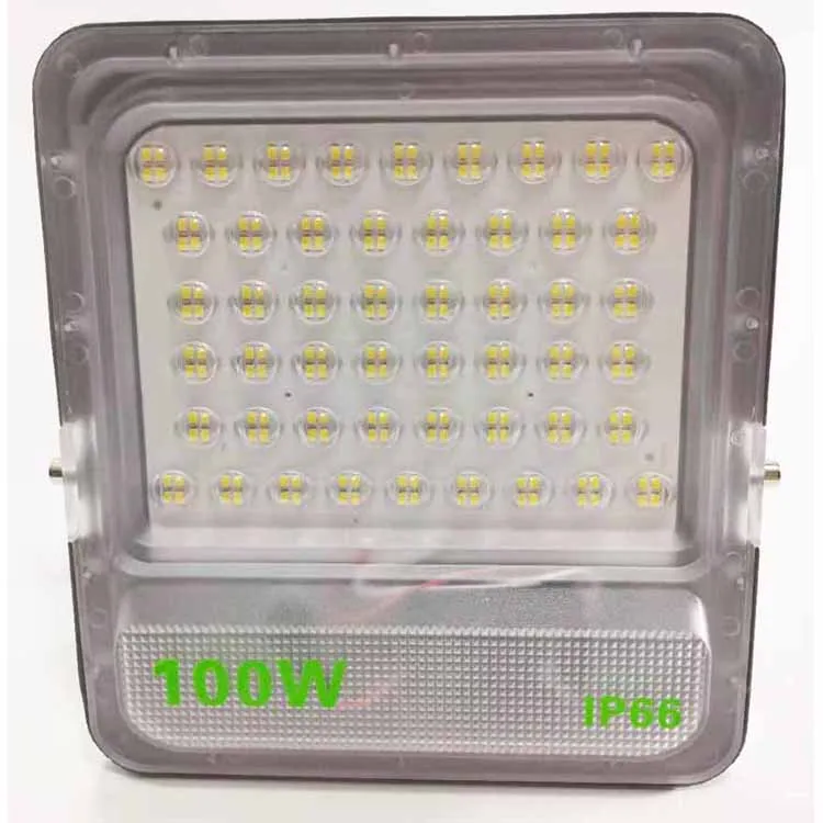 Factory Wholesale High power soccer field 100-265V half aluminum Wave 50w 100w  led floodlight