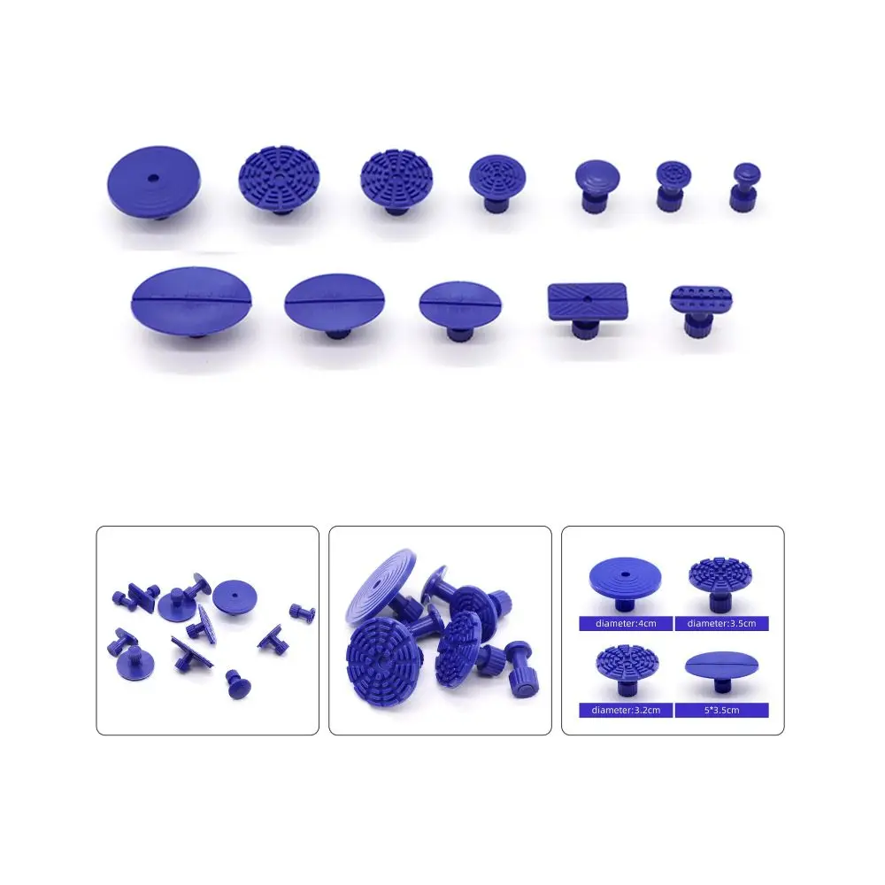 WZAUTO Dent Puller Tools Paint less Hail Removal Pulling Tabs Dent Puller Slide Hammer T Bar