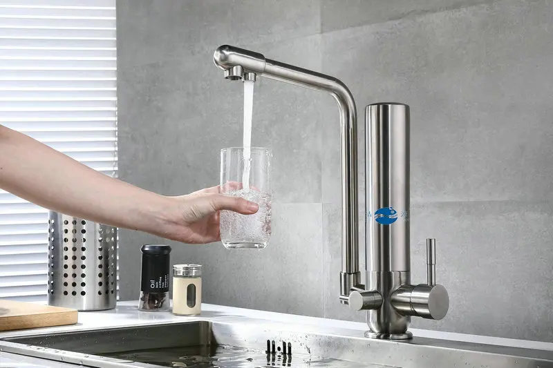 modern commercial stainless steel mixer taps kitchen faucets