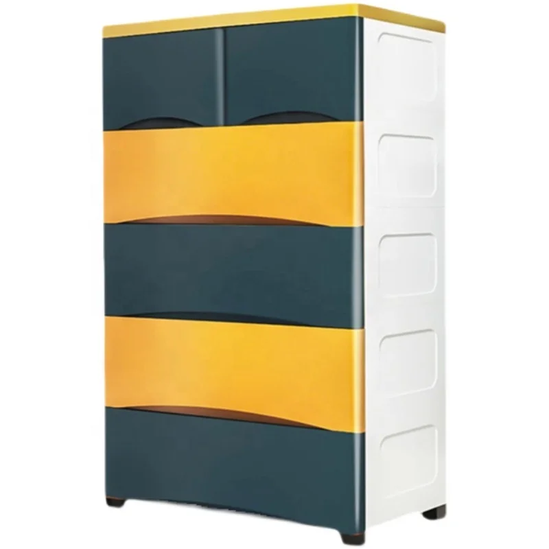 
Hot Sale colorful Baby Plastic Drawer Cabinet 