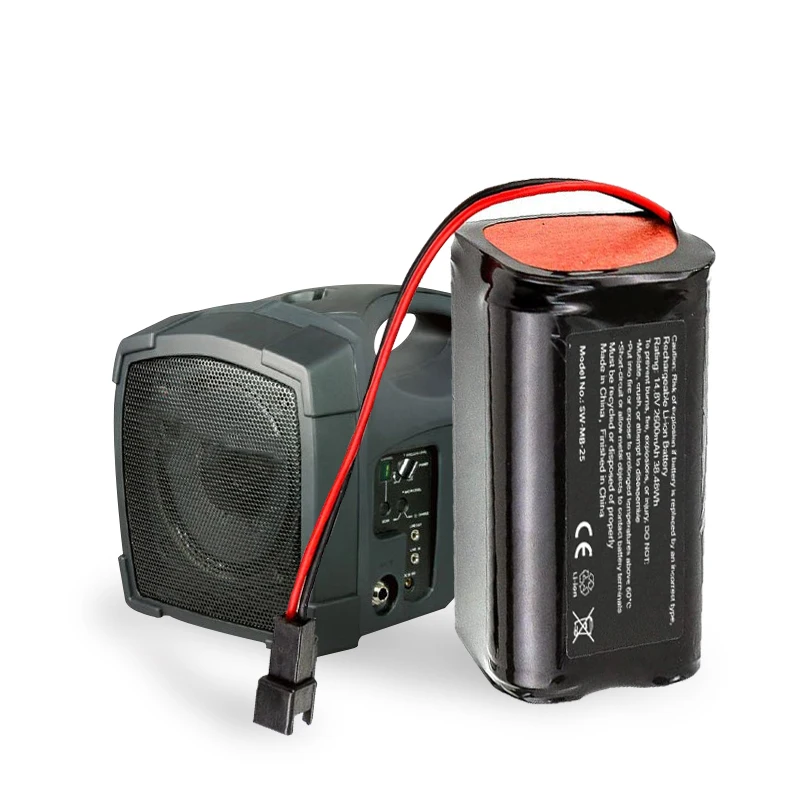 Li-polymer Replacement Battery OEM NEW Mipro MA-101B MA-202 MB-25 MB-25N Wireless Outdoor Speaker Battery 14.8V 2600mAh