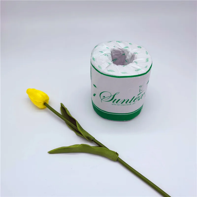 virgin wood pulp tissue paper roll big jumbo roll toilet paper