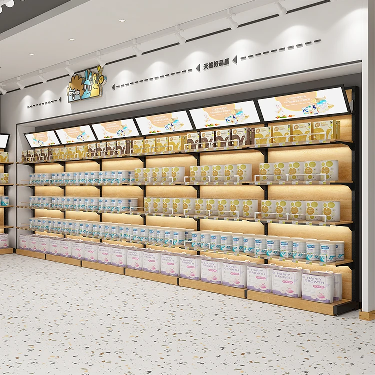Регулируемая полка для продуктов от производителя оборудование супермаркета полки розничных магазинов