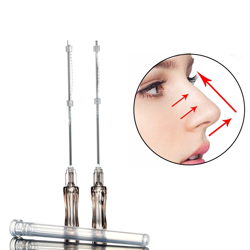 CE Korea Cog 4d Pdo Barbed Hilos Face Threads Blunt L Cannula Nose Lift Pdo Theads Lift