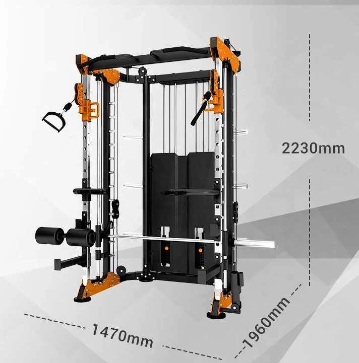 Home pull ups multifunction gym multi functional manufacture homegym smith machine power tower squat rack