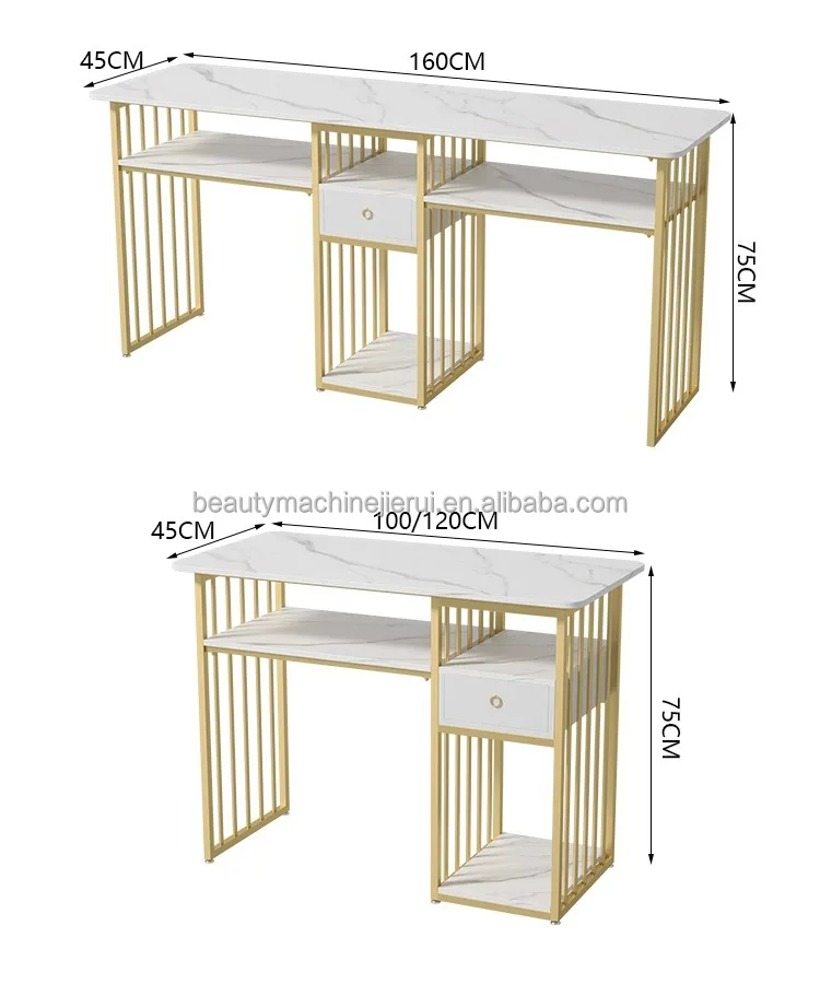 Competitively price professional equipment manicure desk for nail beauty salon furniture nail tables and chairs sets