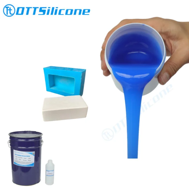 Liquid Silicone Rubber for Plater/Gepsum Mold Making RTV-2 Liquid Silicone