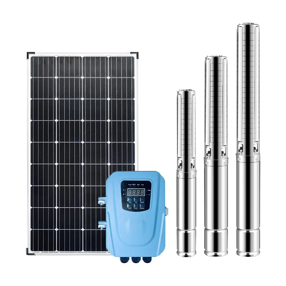 Dingfeng Inverter 20kw Water Pump With Solar Panel Alibaba
