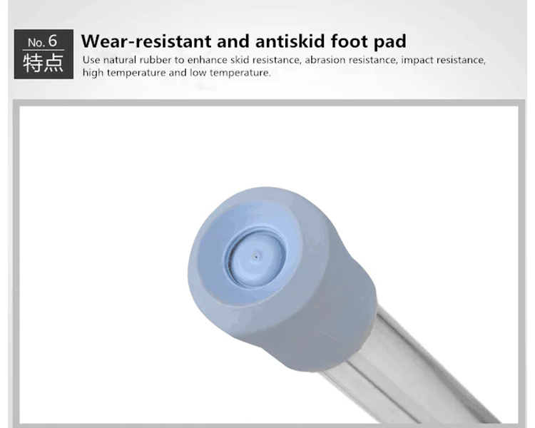 3 legs aluminium foldable walking stick, handle crutch with seat