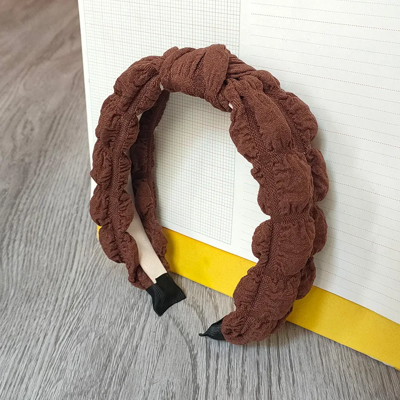New Design Customized Winter Hairband wide brimmed soft headband accessories