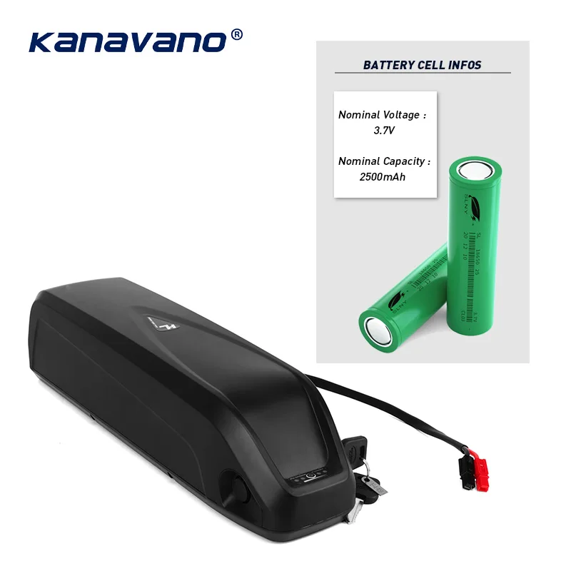 36V Hailong Case Lithium ion Battery Pack 10Ah 12ah 15ah e bike battery 36v