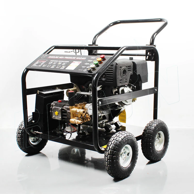BISON auto start cold water 15 hp gas high pressure washer 4000 psi made in china