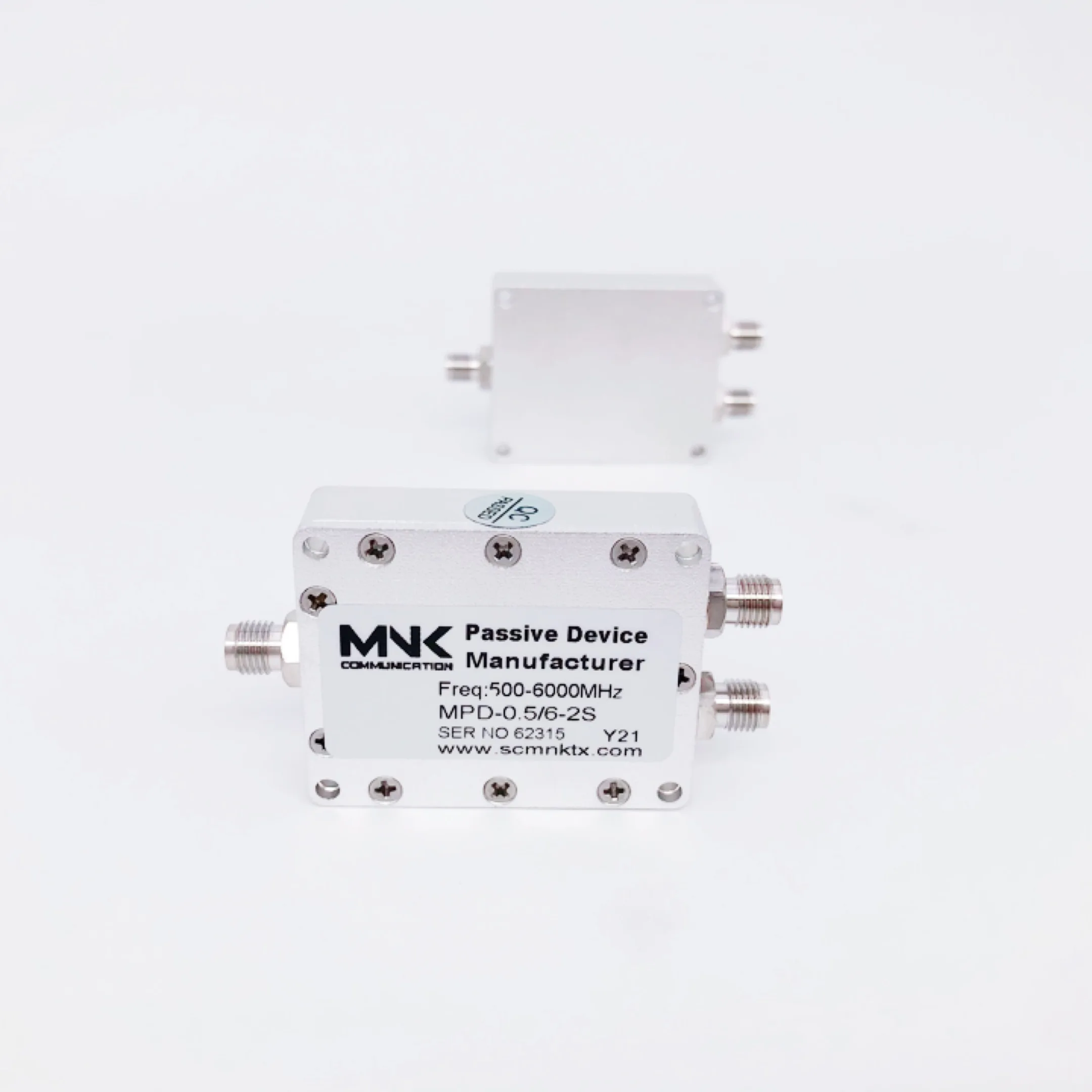 Hot SMA-F 500-6000MHz 2 Way power divider microstrip Wilkinson Splitter Factory direct