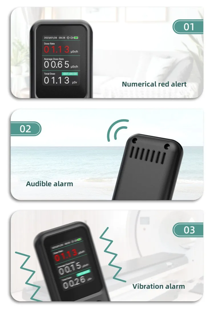 PROFESIONAL GEIGER COUNTER NUCLEAR RADIATION DETECTOR