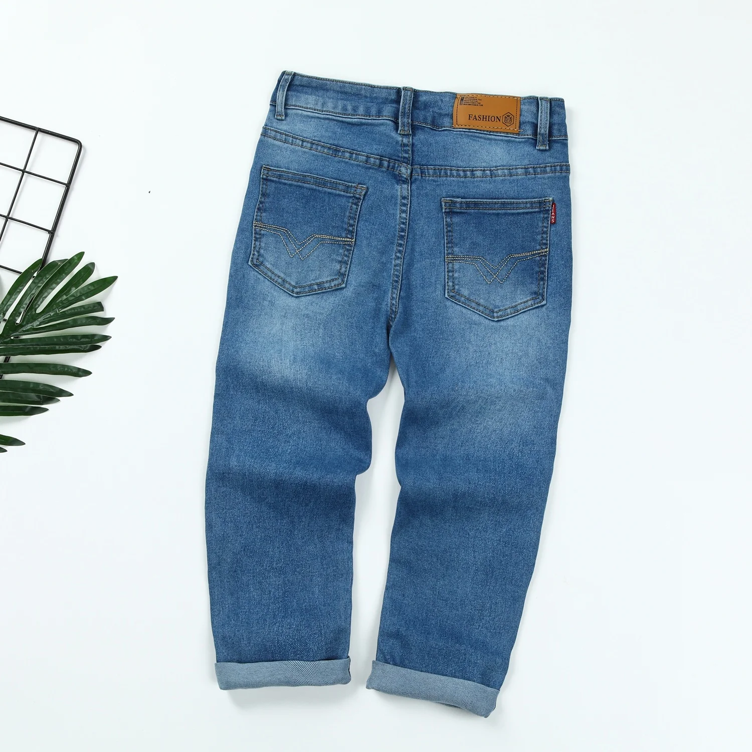 2024 popular teenage jeans children trousers boys pants for 6 to 16 years old boys