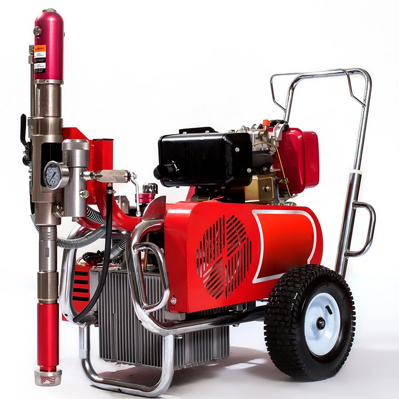 High-power Putty Powder Spraying Machine High-pressure Polyurethane Waterproof Coating Spraying Machine