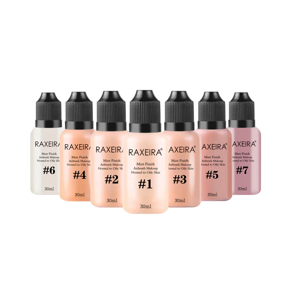 Normal to Oily Tan/dark Olive Skin Water-based Matte Finish Airbrush Makeup Foundation