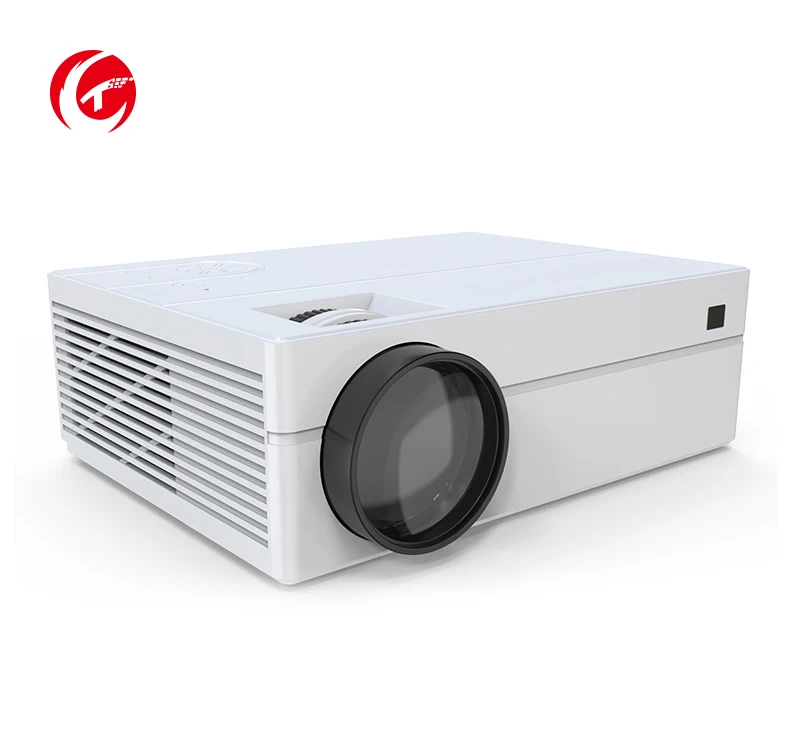 
Professional projector manufacturer hd led projector lens 6000 Lumens multimedia projection projector from china 