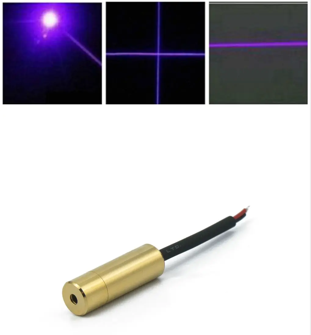 5mW 20mW line laser adjustable focal length  405nm 445nm  Laser Diode Modules blue for visual position system