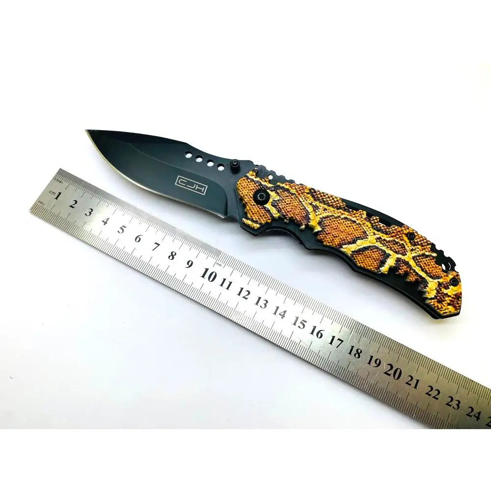 stainless steel material type utility outdoor camping survival folding pocket knives hunting knife blade blanks