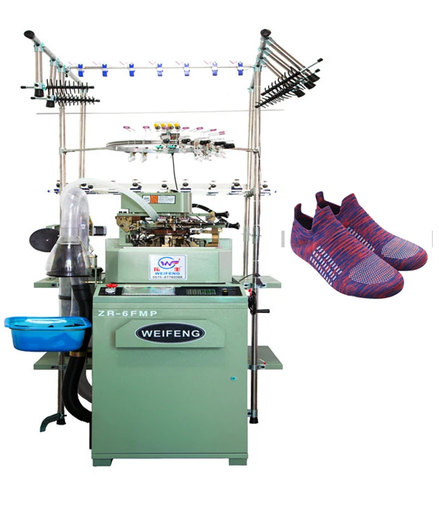 
Full automatic computerized shoe upper socks knitting machine for making sport shoe uppers 