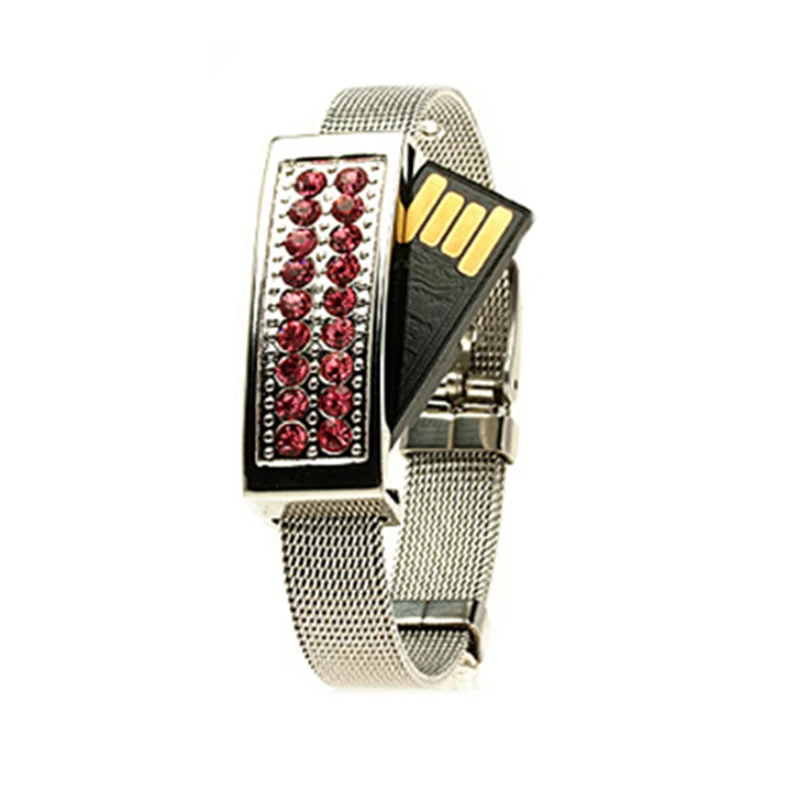 wristband watch bracelet usb 4gb 8gb,women gifts bracelet usb flash drive 4gb 8gb 16gb 32gb 64gb 128gb usb jewelry bracelet
