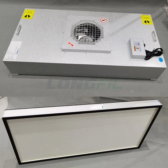 China supplier hepa fan filter unit ffu H13 H14 Laminar Flow Hepa Fan High efficiency HEPA fan filter unit Ultra Thin DOP GMP