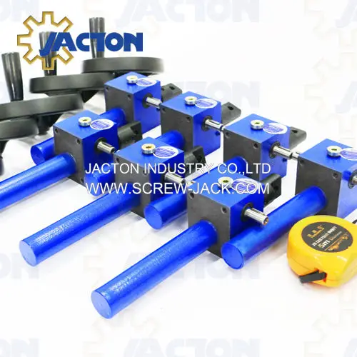Top quality micro lead screw jack and small screw drive actuator with the same precision worm gear set and lead screw
