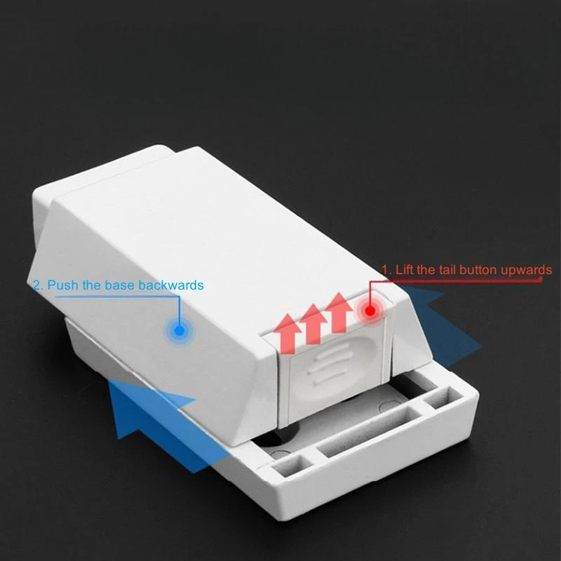 Furniture Plastic Rebound Magnetic Cabinet Push Open System Press Door Catches