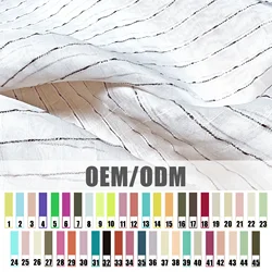 Interwoven Purple Satin Gauze 57%VISCOSE 39%SILK 4%LUREX Viscose Silk Fabric For Dress and Blouse