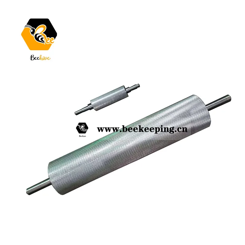 Beekeeping Equipment Manual Bee Wax Sheet Making Embossing Accessories Roller Full Auto Beeswax Foundation Sheet Machine Roller