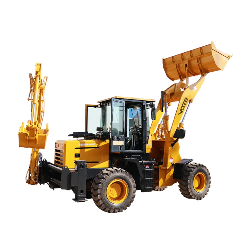  Китайский фронтальный погрузчик экскаватор 4WD на продажу