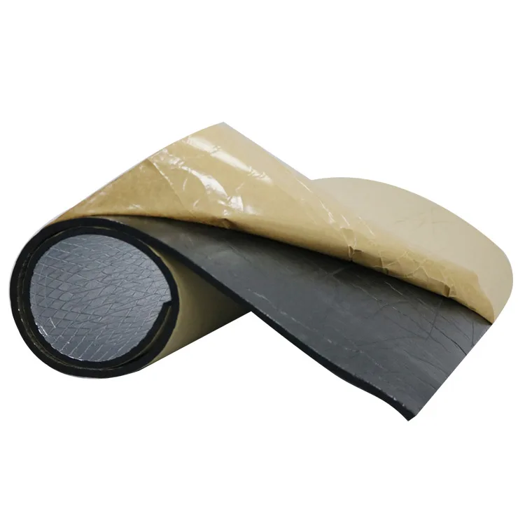 Factory Aluminum Foil Foamed rubber Heat-insulation  Flame Retardant Heatproof Panel Thermal Insulation Material
