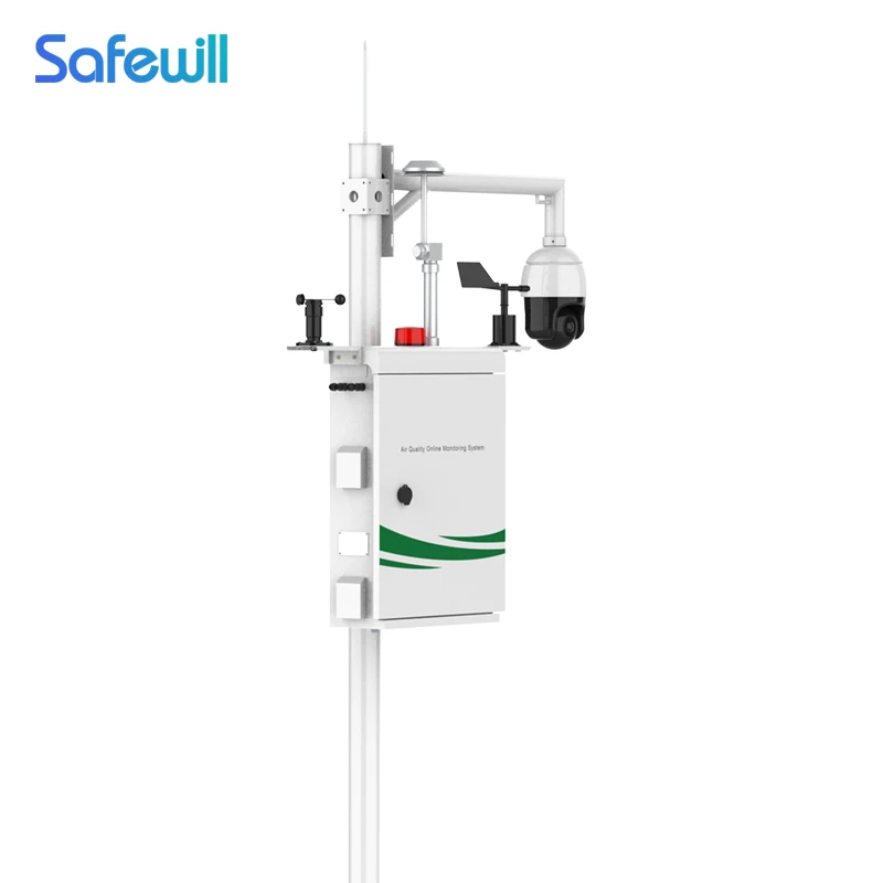 SAFEWILL ES80A-A6 industrial air quality monitoring system equipment with accessories