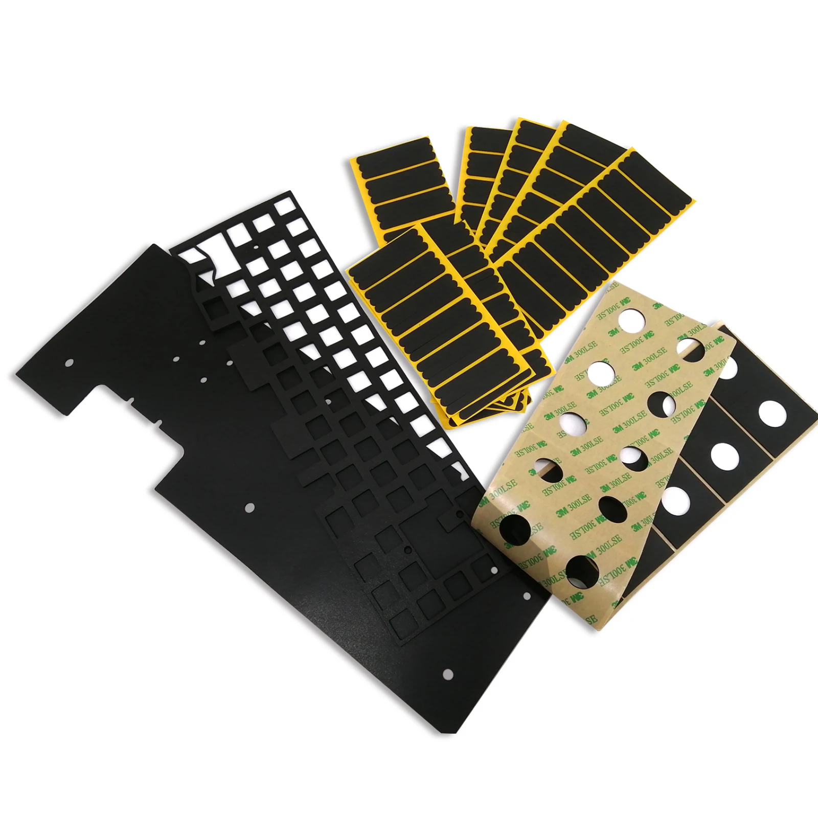Custom Die Cut Self Adhesive Phone Keyboard Poron Foam Gasket