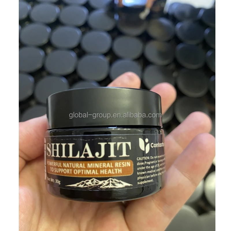 OEM Private Label Shilajit Resin Fulvic Acid Wholesale Bulk 100% Pure Natural Shilajit Extract Liquid Himalayan Shilajit Resin