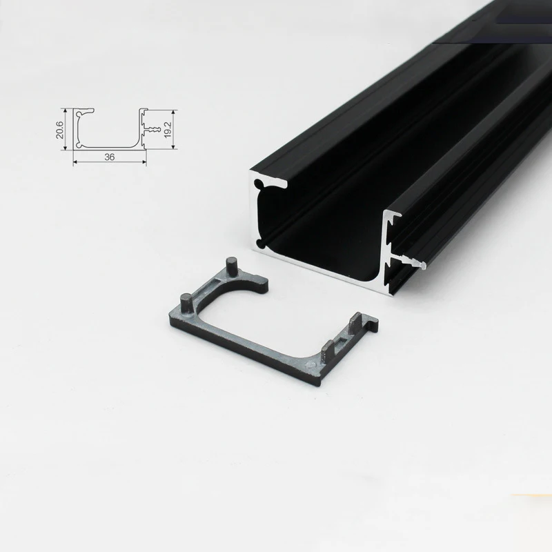 G Aluminum Materials Profile Pull Kitchen Cupboard Cabinet Hidden Shape Edge Handles