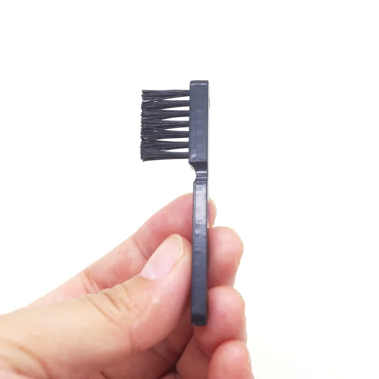 Factory direct 7 holes portable plastic small brushes for medical device,multi function dust cleaning tool